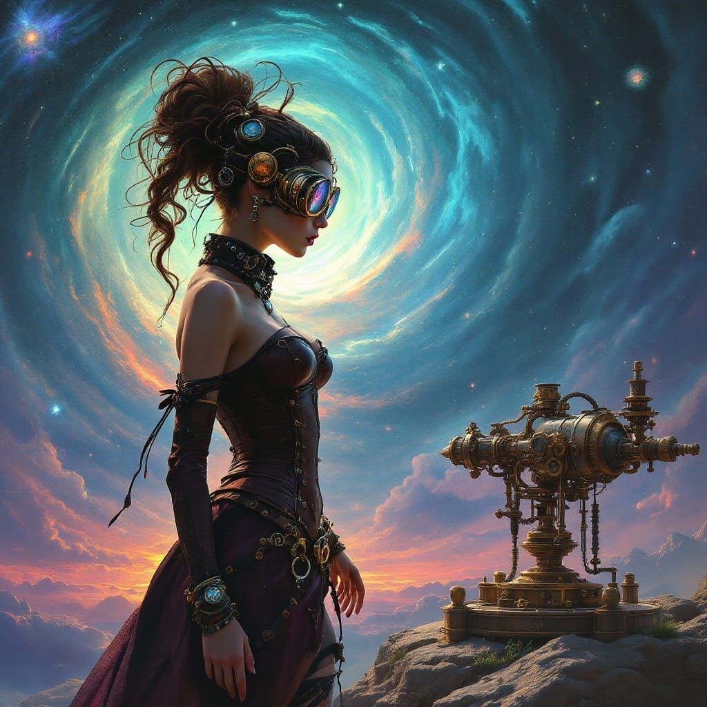 Steampunk Planetary Visionary Masterminds Atmosphere