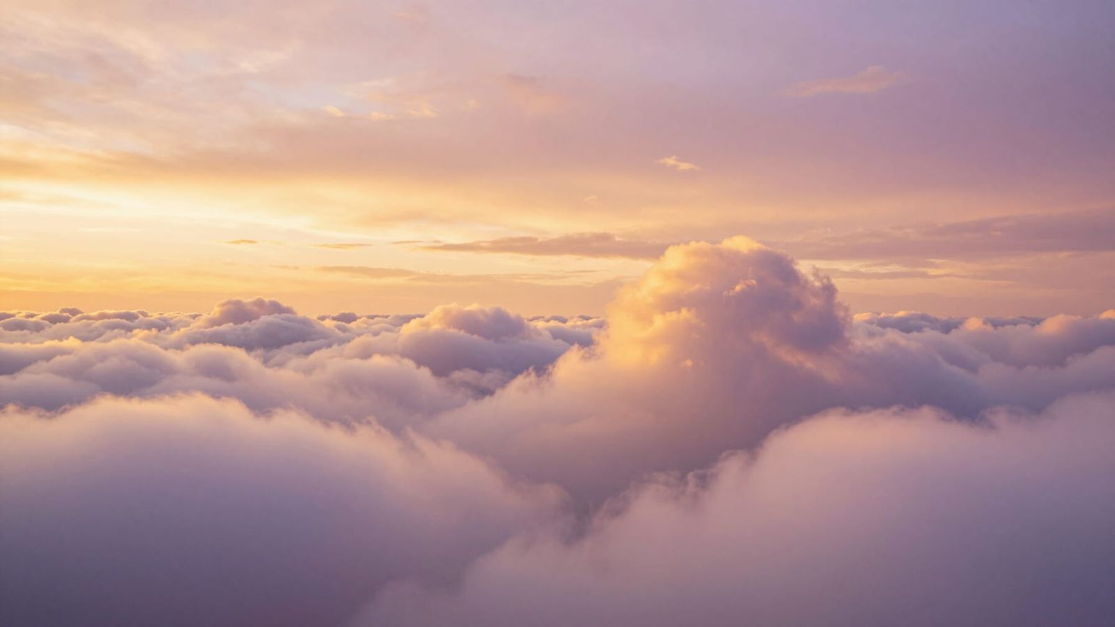 Divine Sunrise Sky with Ethereal Clouds