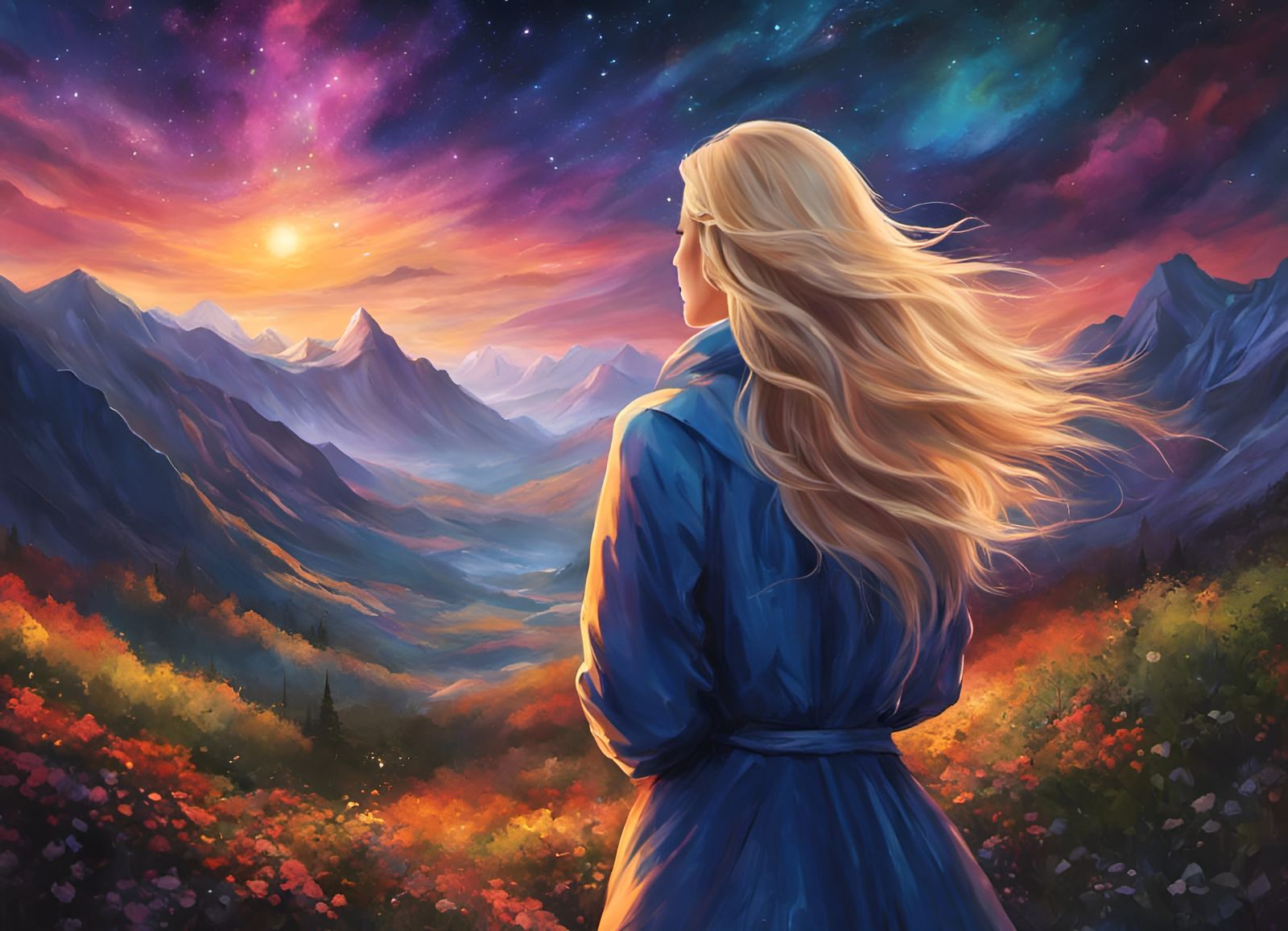 Mysterious Girl's Inner Journey