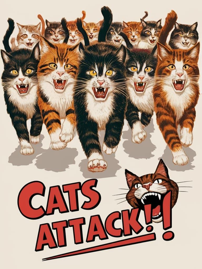 Cats Attack - B Movie