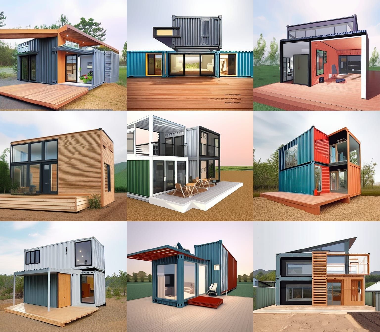 Modern Container House Concept