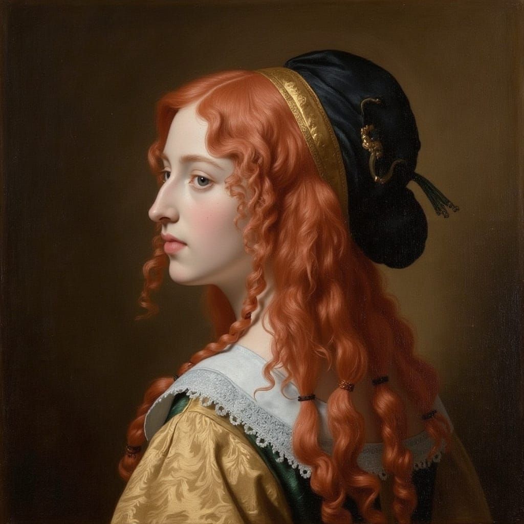 Baroque Redhead Beauty