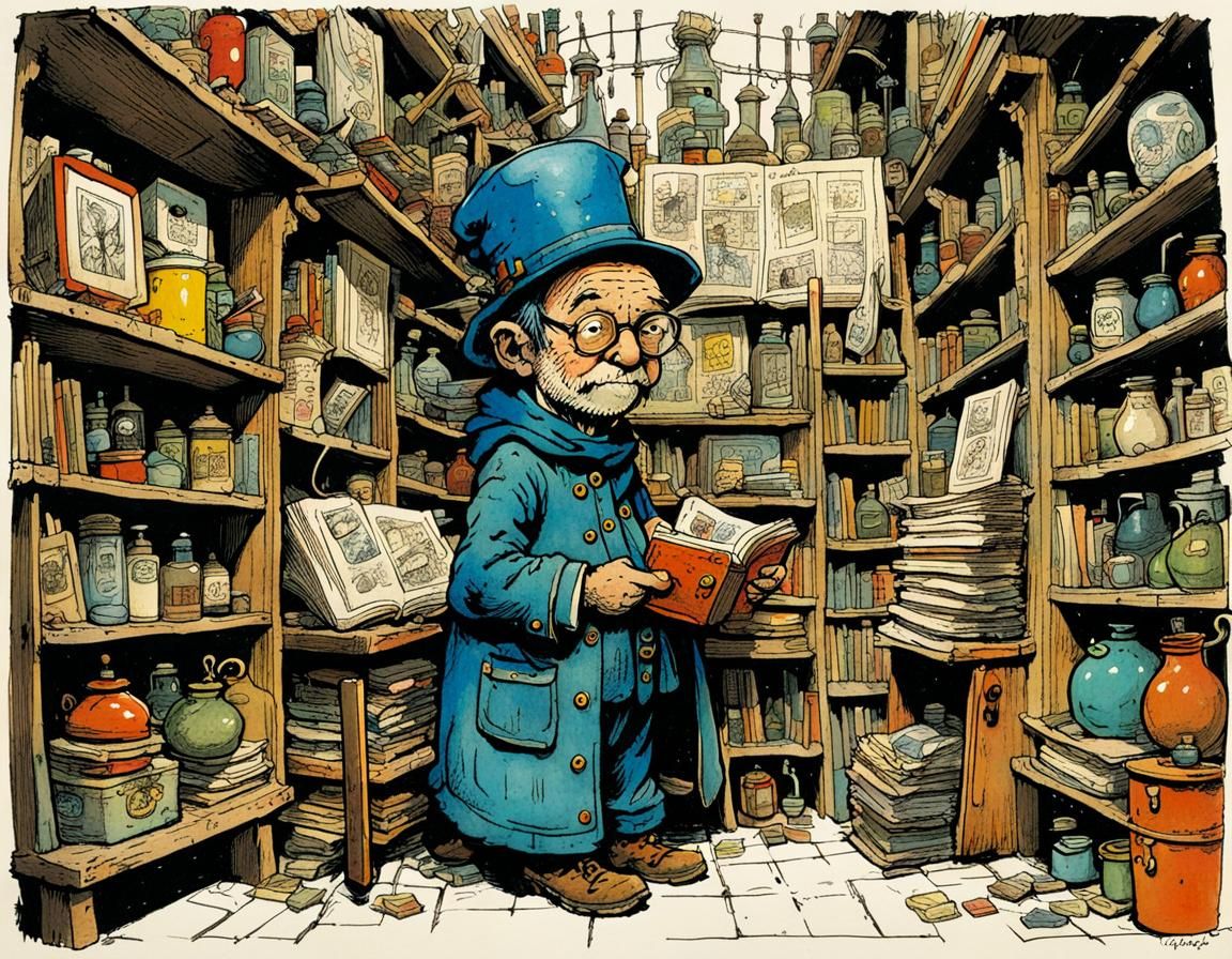 Comic Book Style AI Image: Dynamic Composition