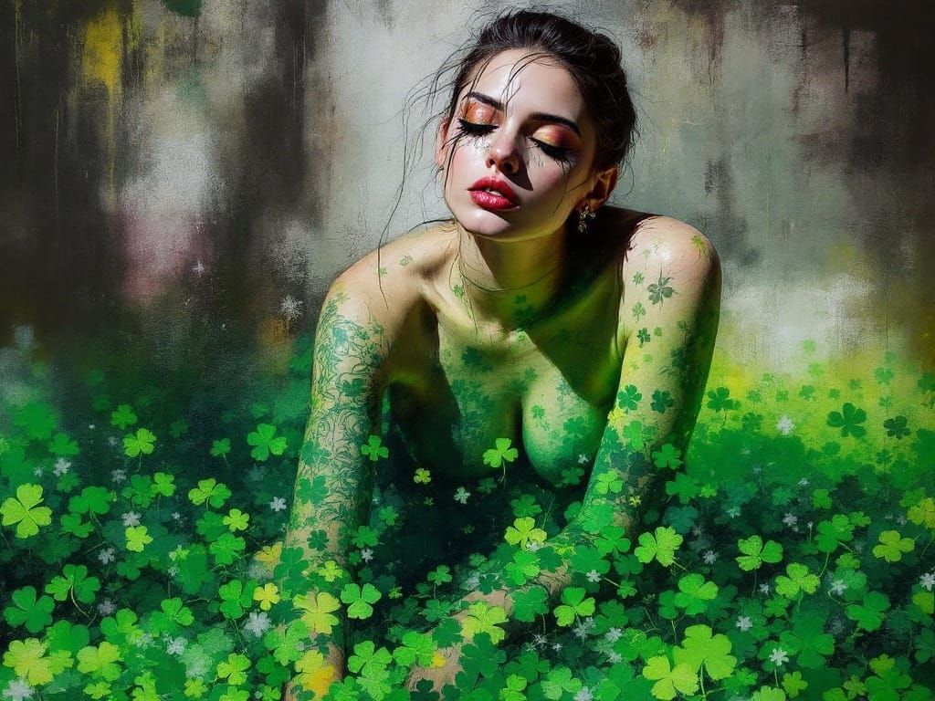 Spring Awakening in Dark City Streets