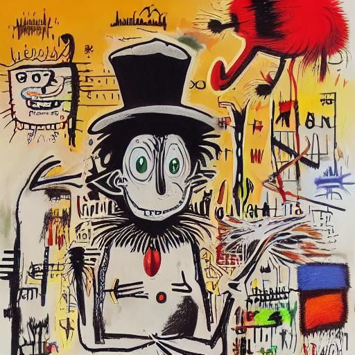 Scarecrow in Manga Style with Artistic Influences