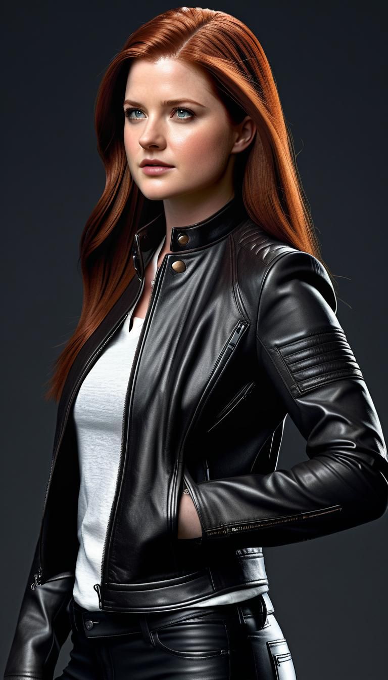 Ginny Weasley Portrait in Hyperrealistic Style