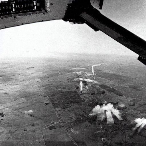 Bomber's View: City Under Attack