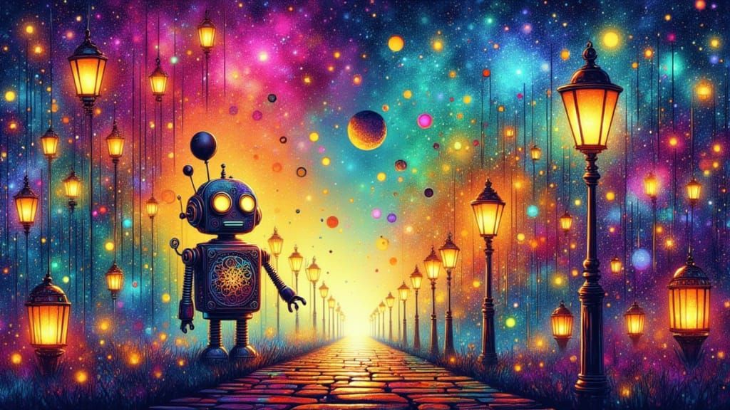 Abstract Dreamscape of Memories and Emotions