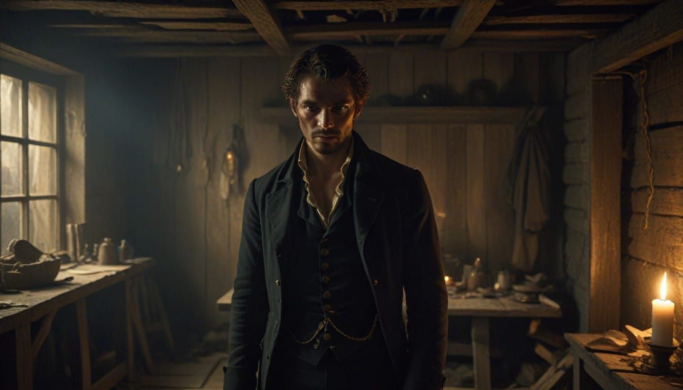 60. A dark and mysterious figure, identifying himself only a...