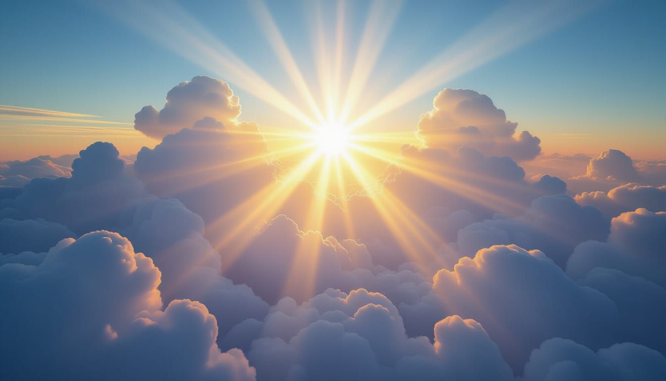 Mystical Explosion of Light and Color