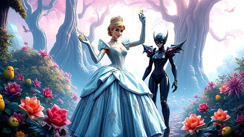 Mecha Cinderella's Victory on Venus: A Sci-Fi Fairytale