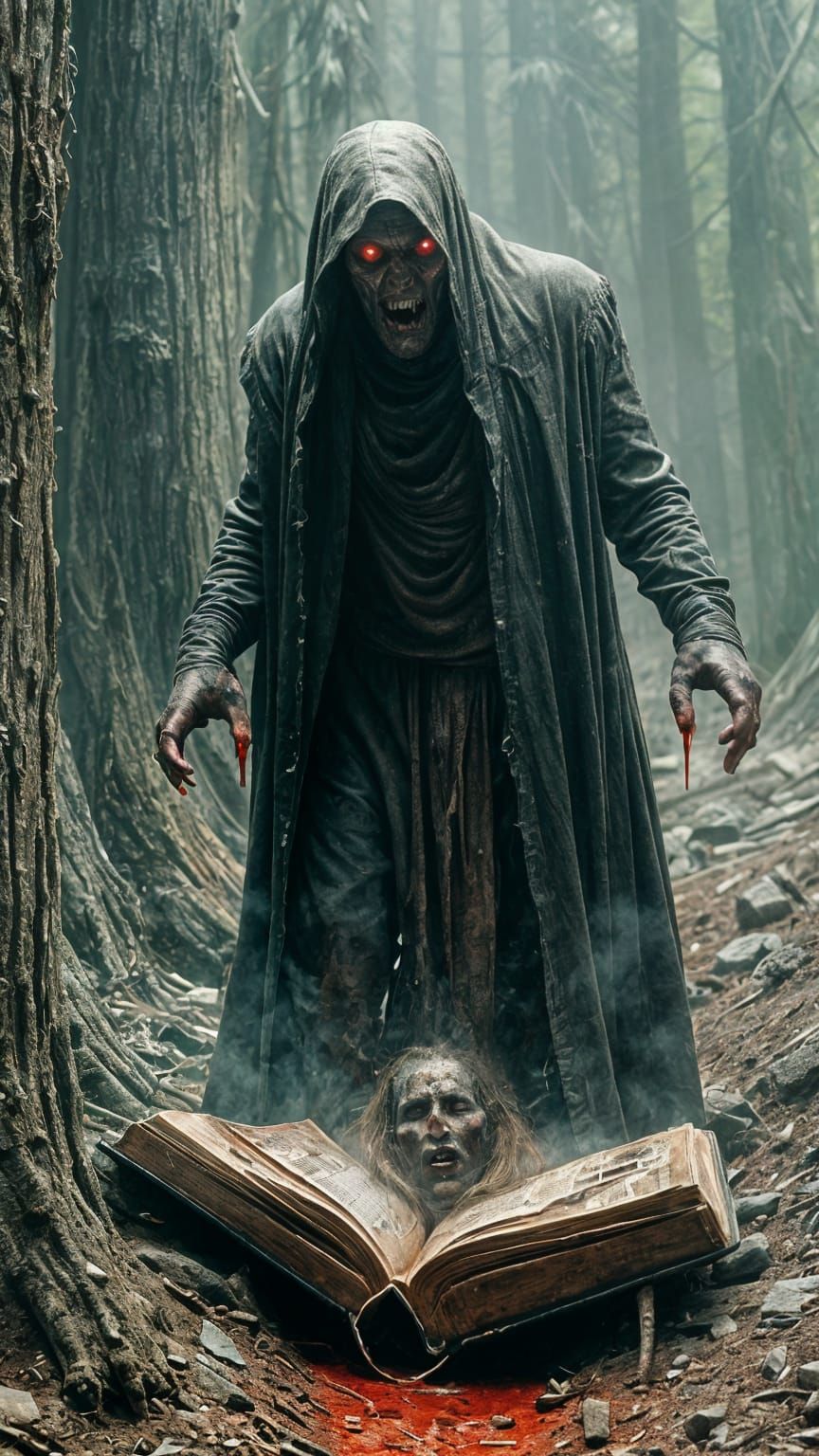 Evil Dead Book of the Dead Triple Exposure