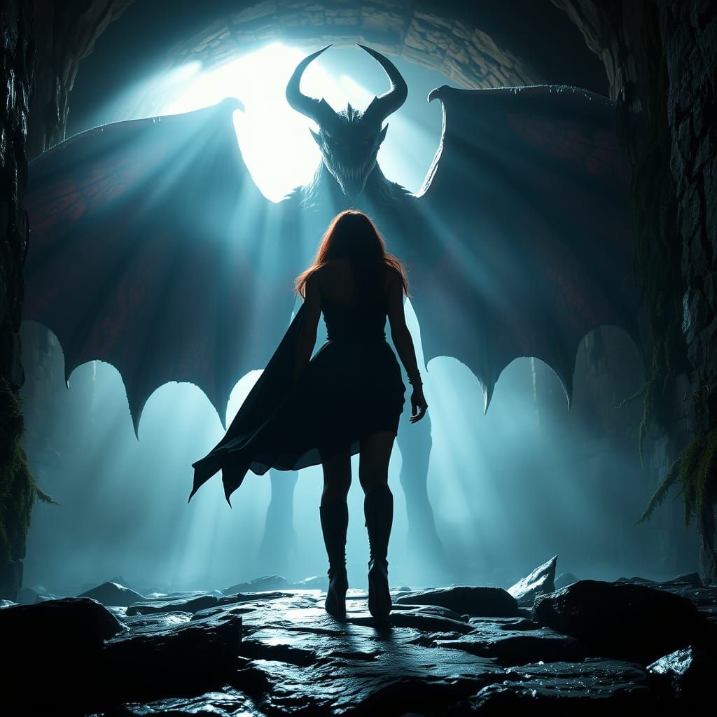 Mystical Balrog Emerges from the Shadows in a Whispers of Da...