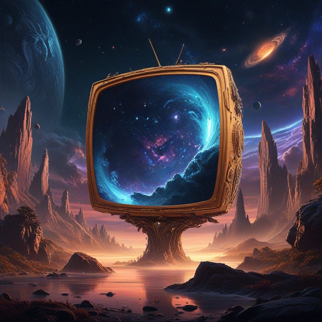 Fantasy Television Galaxy Concept Art