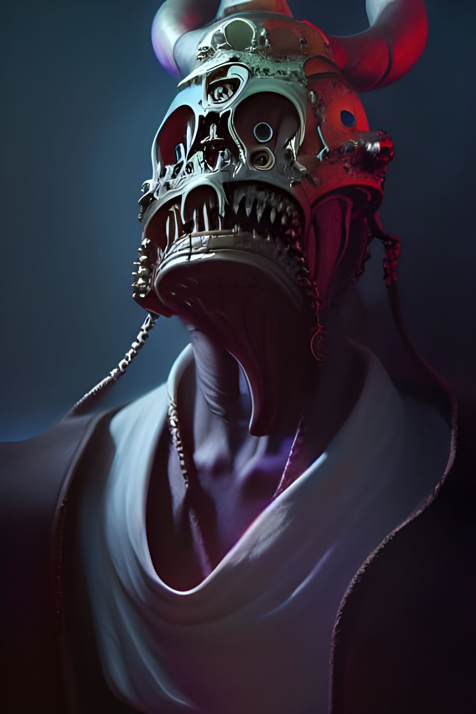 Corrupted Bishop of Souls: Hyperrealistic Fantasy CGI