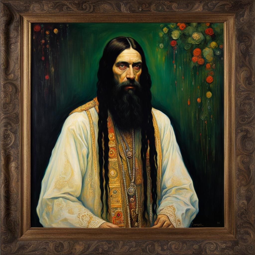 Rasputin with dreadlocks