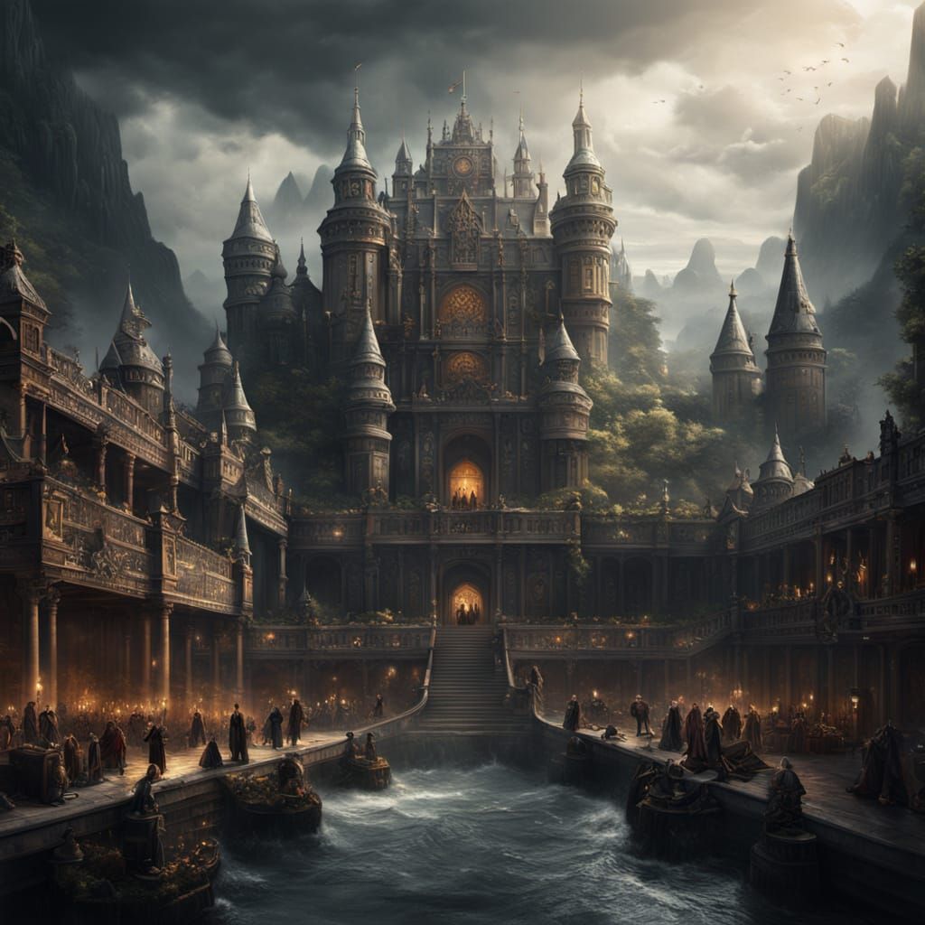 Kings and Queens: Epic Cinematic Digital Matte Painting