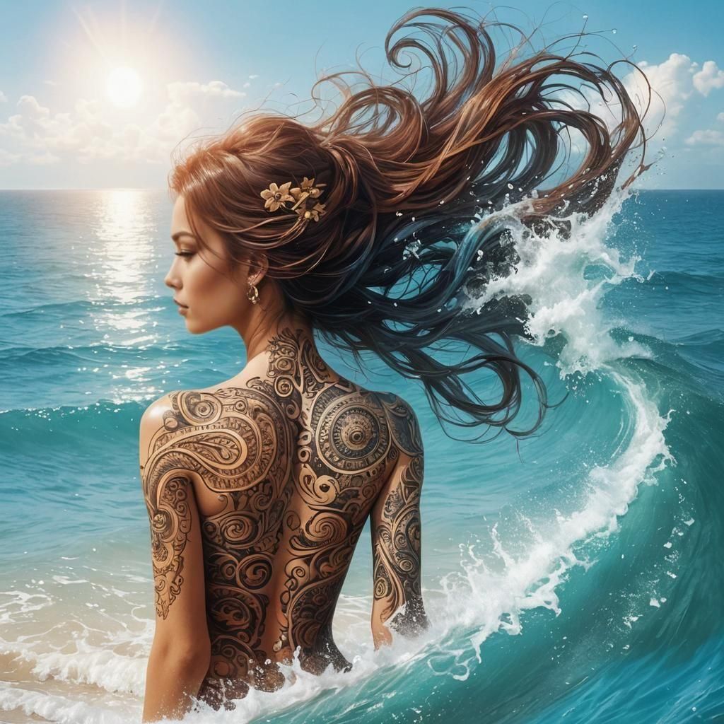 Abstract Body Art: An AI Interpretation