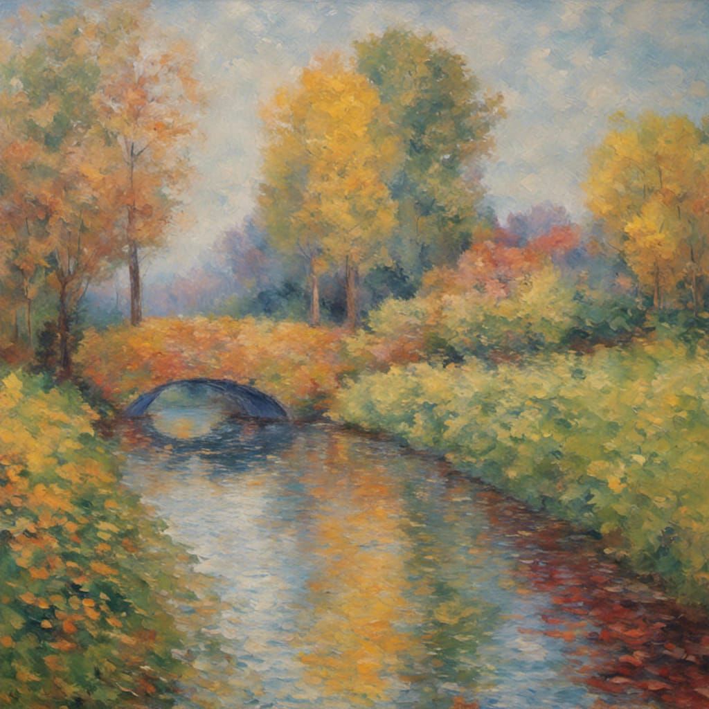 AI Impressionism: Capturing Light and Color