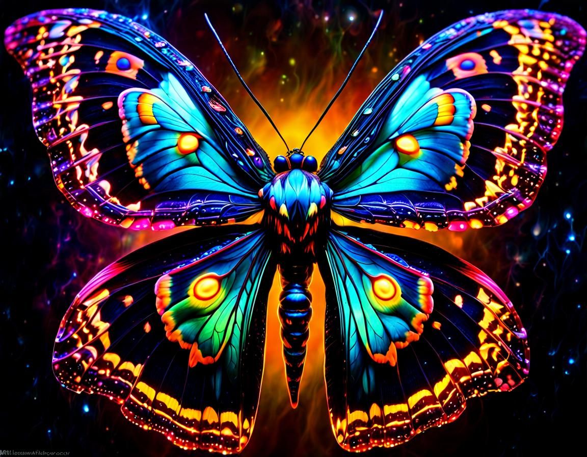 Bioluminescent Moths