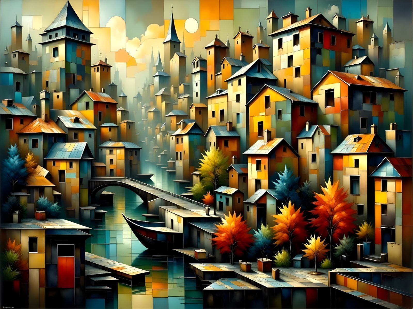 Sérénité Cubiste...