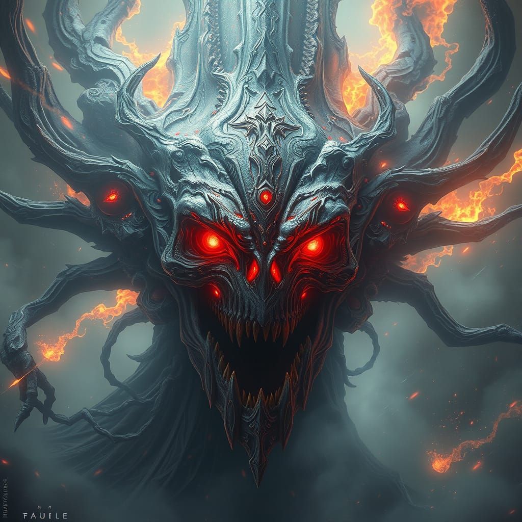 Cosmic Odyssey in Digital Brushstrokes