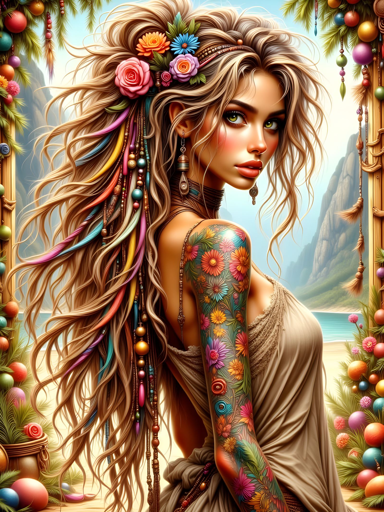 Woman Named Bouquet 1