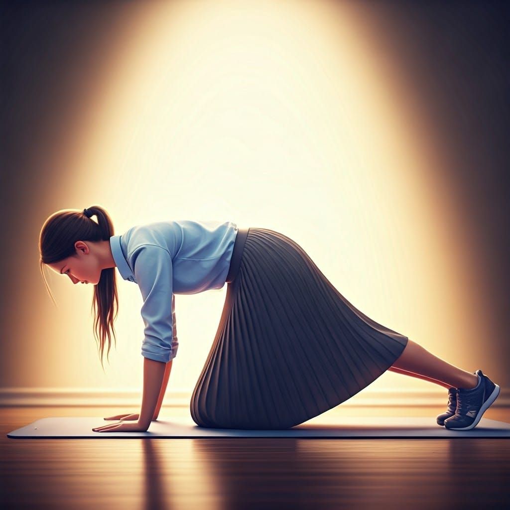 Ultra-Orthodox Student in Digital Artistic Pose