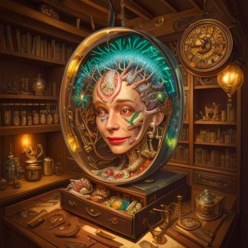 Brain Surgery Reveals Cabinet of Curiosities and Clockwork M...