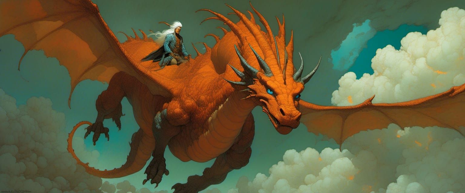 The Lords of Time : Edwin and his Dragon brother Laris