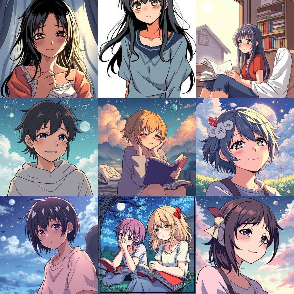 sad Why do i have to put the smile on and hid how feel only art, music, and books gives me freedom with images of anime ...