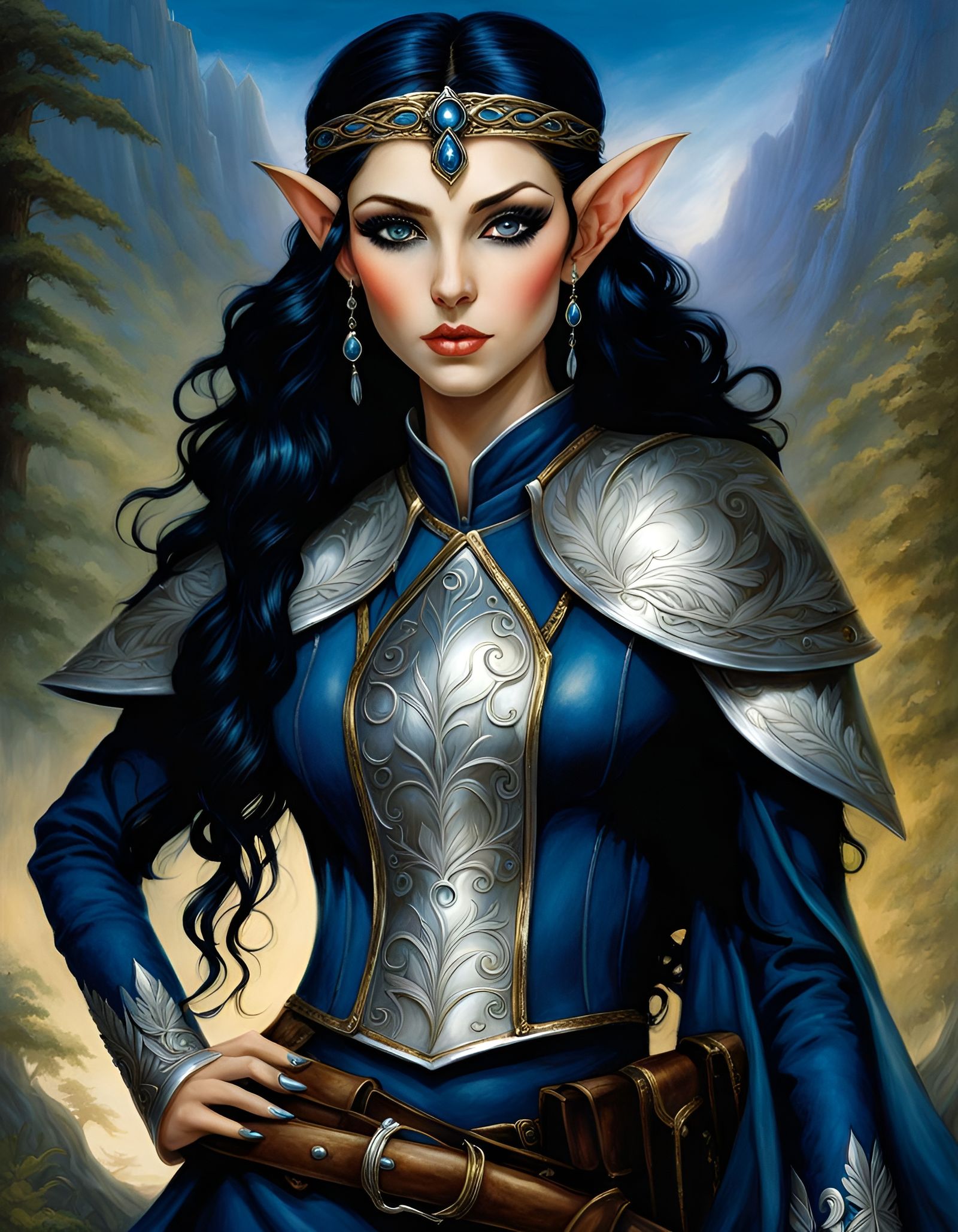 A Ranger and Scout with Tignus Royle Forces