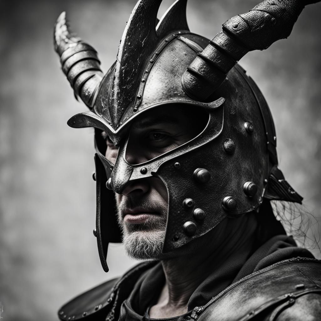 "Mirabilis Armors": Hyper Realistic Medieval Fantasy Concept Art, Dragon Helmet IV.