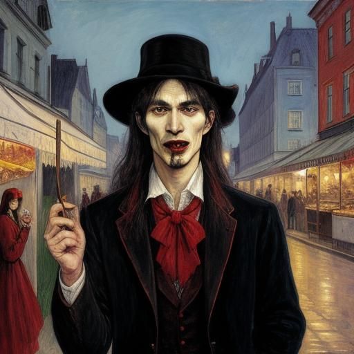 Vampires Feast on Street Food: Expressionist Horror