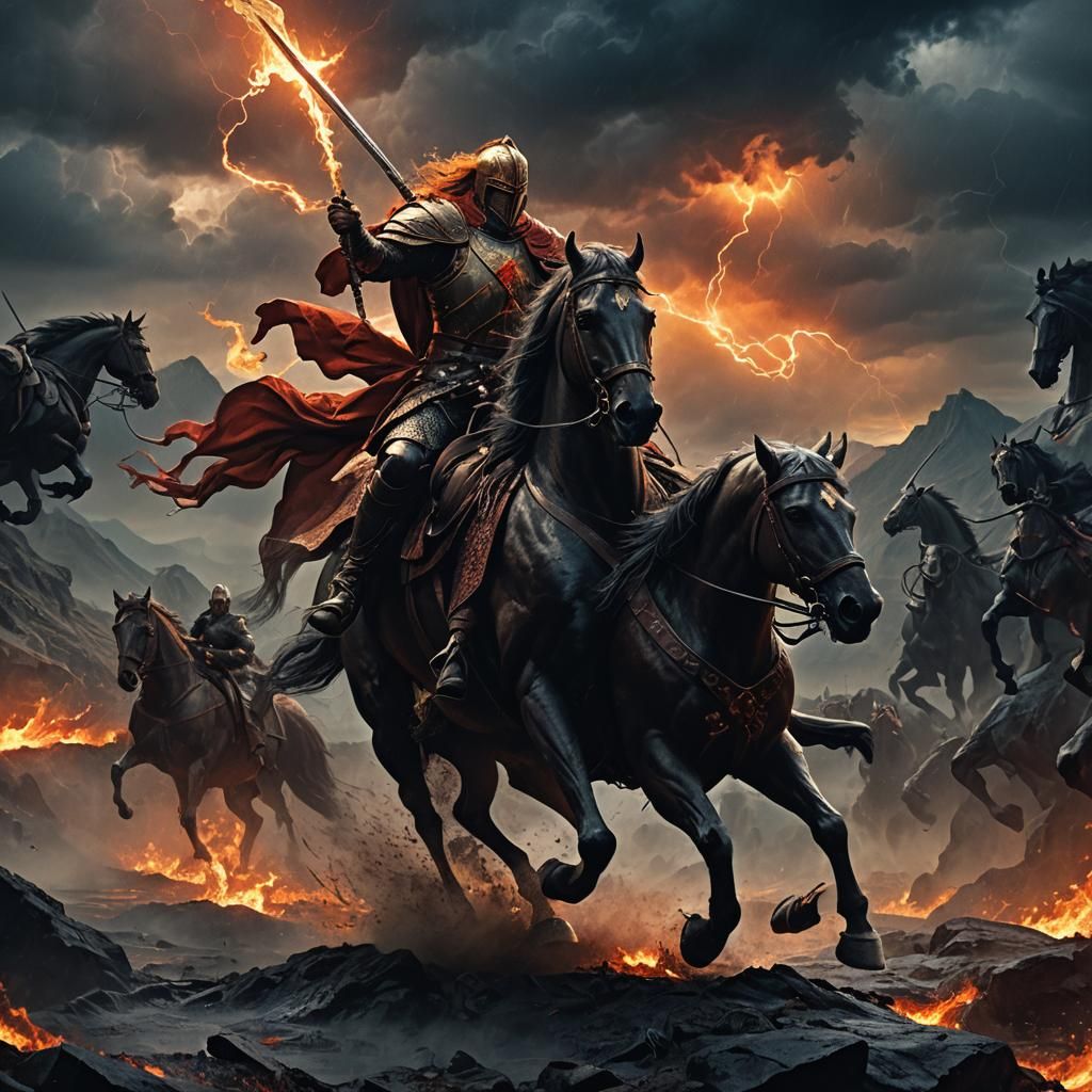 The Second Horseman: War on Fiery Steed