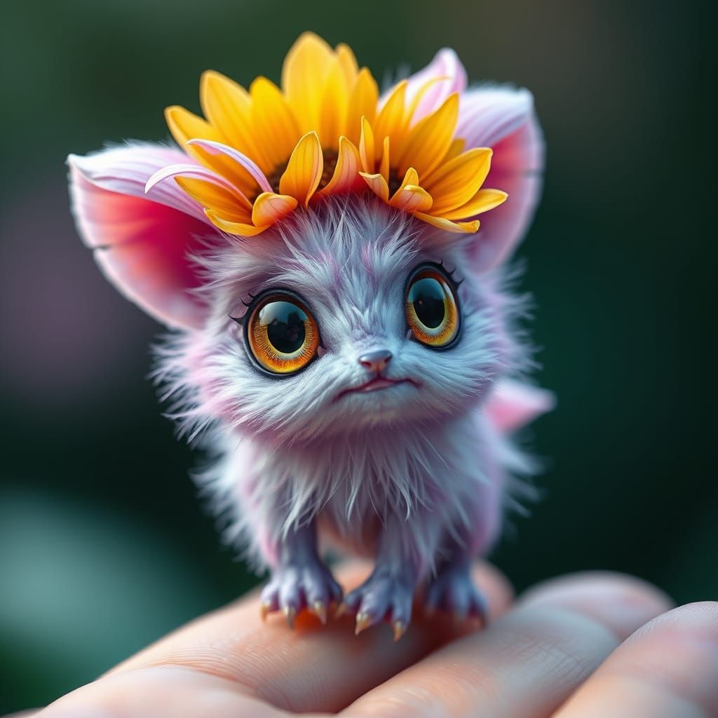 Enchanted Pocket Companion in Vibrant Splendor