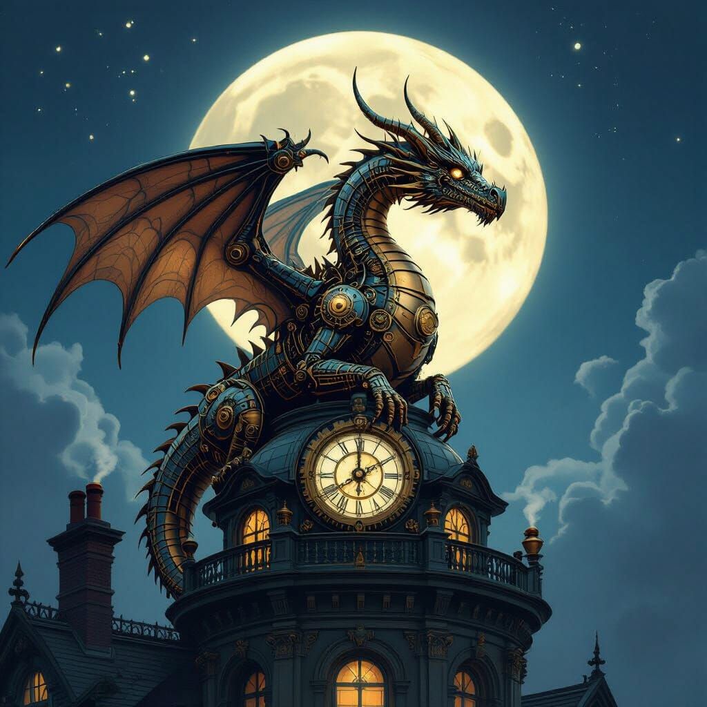 Clockwork Dragon at Victorian Observatory