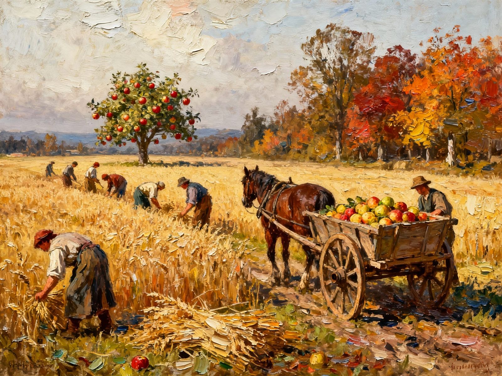 Harvest scene