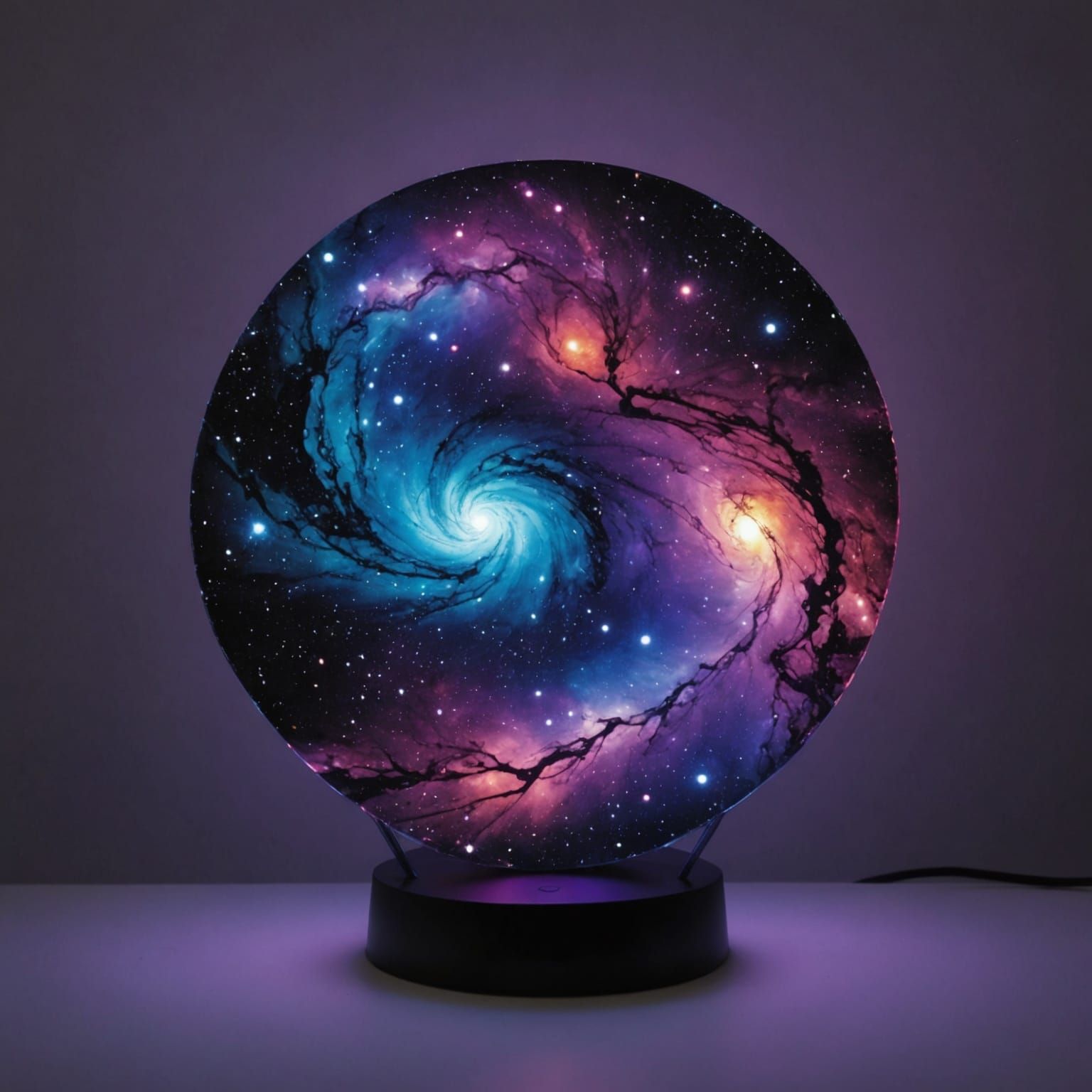 Glowing Galaxy Lamp