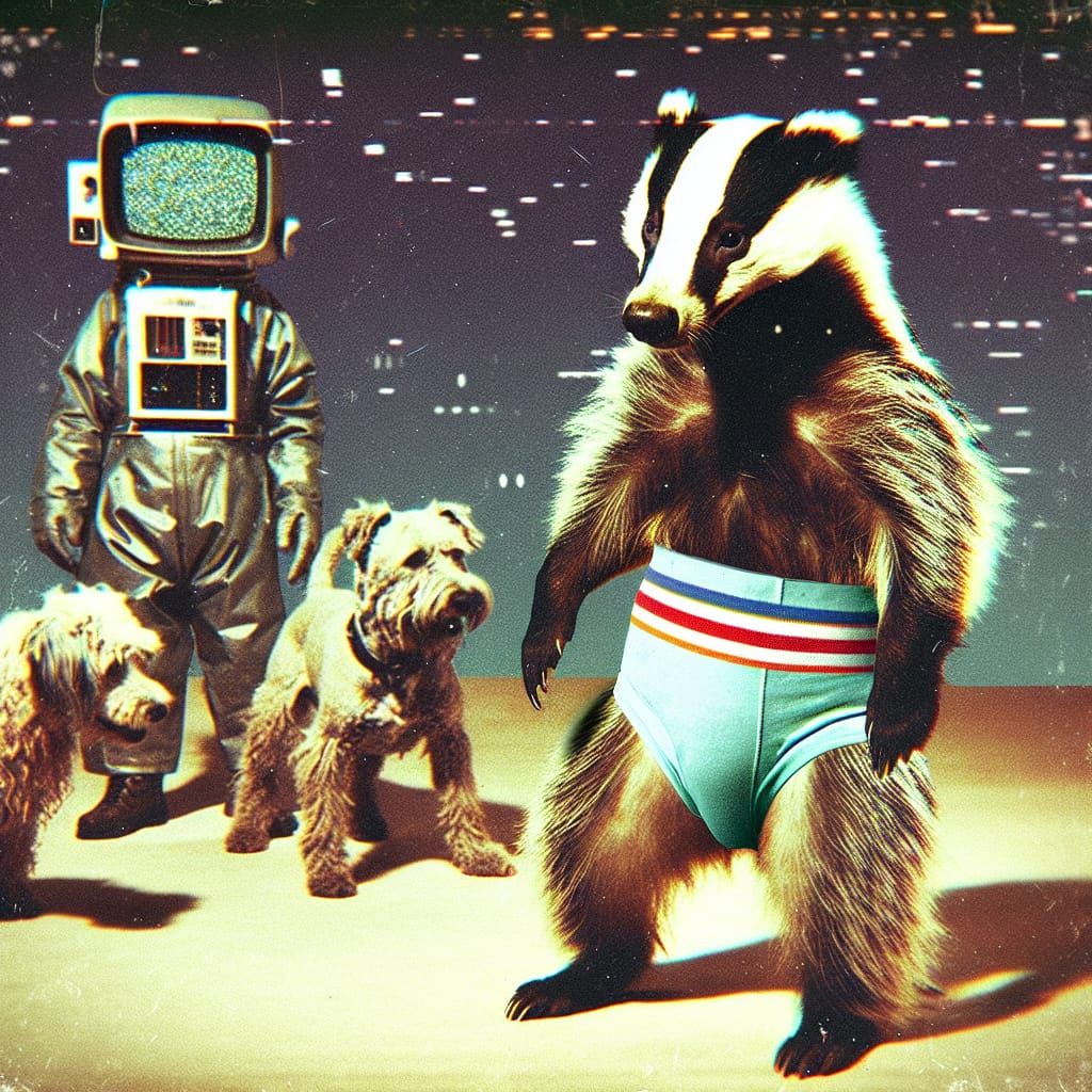 Space Badger!!