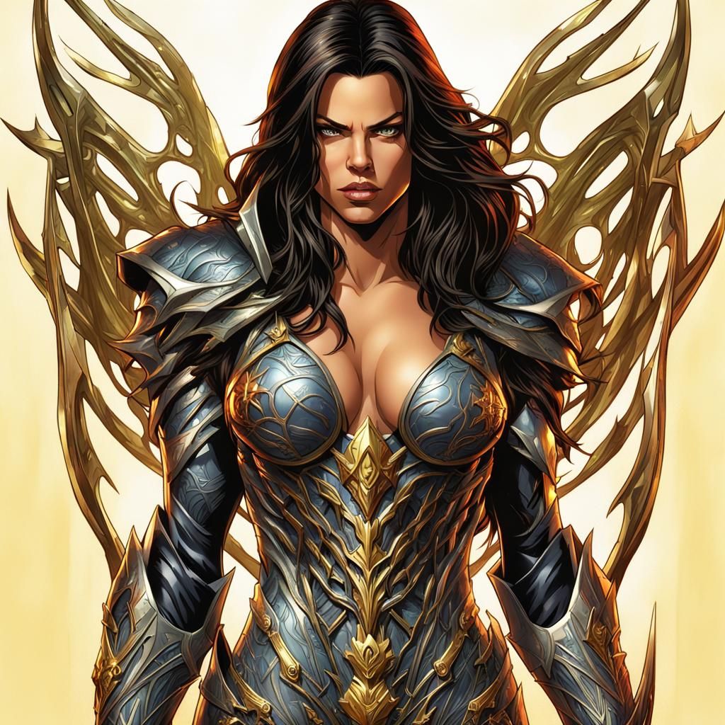 Jenna Dewan as Powerful Anime-Style Witchblade