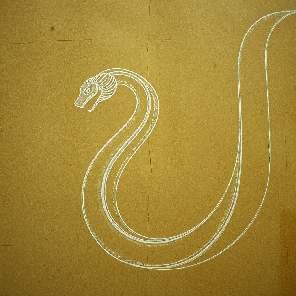 Serpent chalk