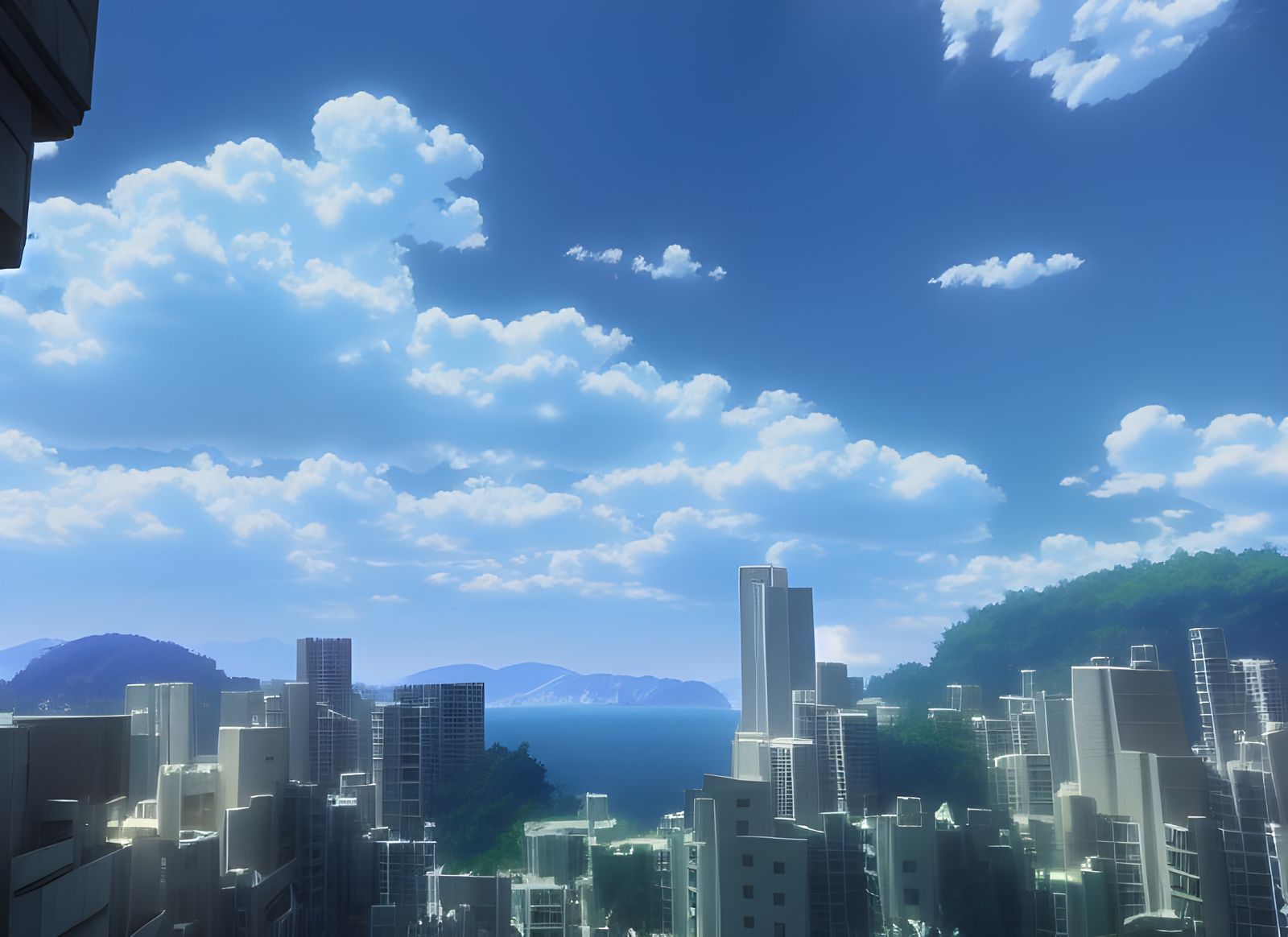 Photorealistic AI Story in Shinkai-Inspired 3D