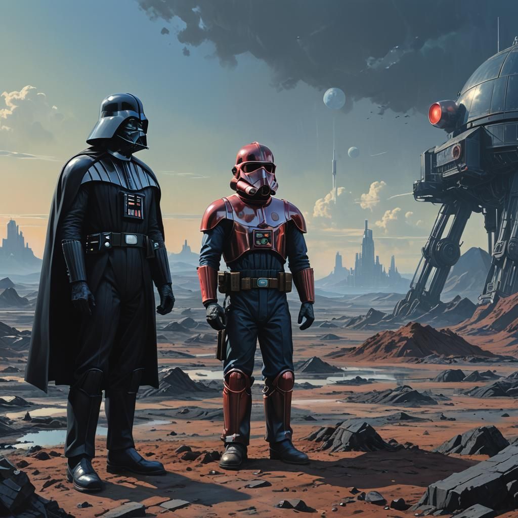 Vader in the Mushroom Kingdom