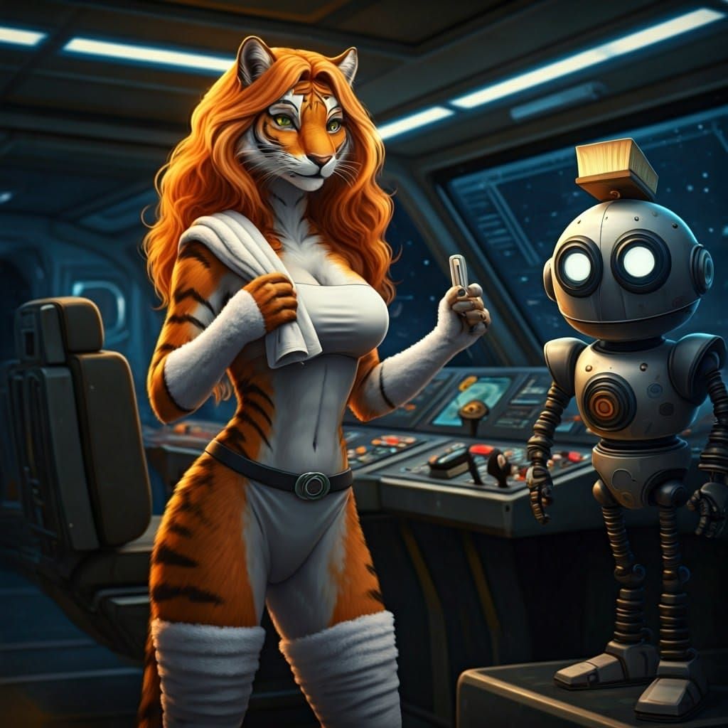 Tigress at the Heart of Gold Console
