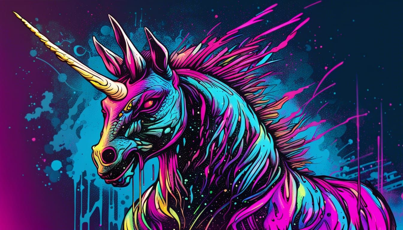 Demon Horned Unicorn