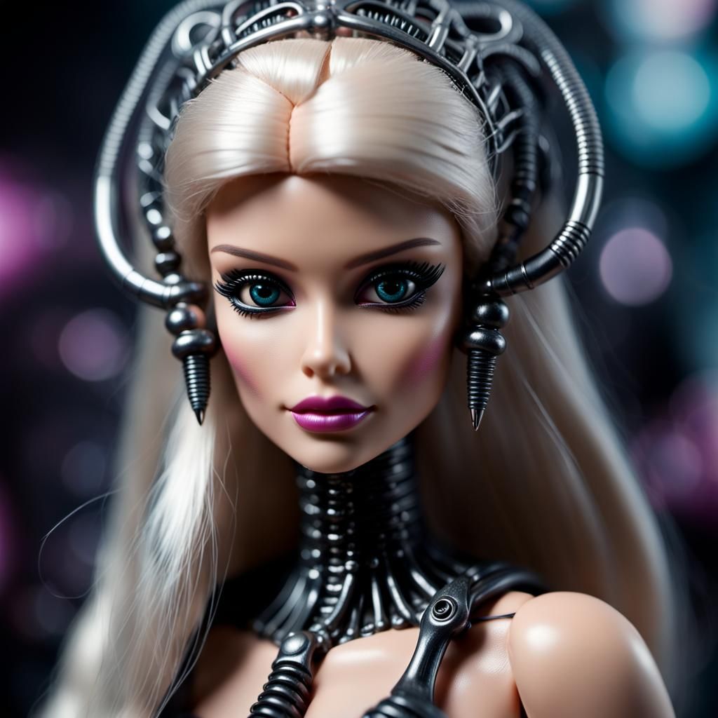 Barbie - H.R. Giger style (series)