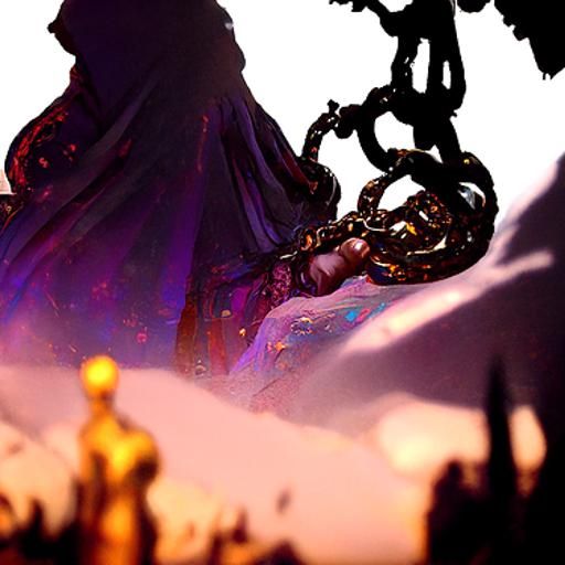 Chains of Desire: Dark Fantasy Concept Art