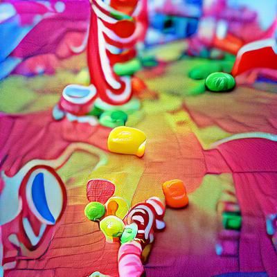 Colorful Candyland Kodak Ektar Photograph
