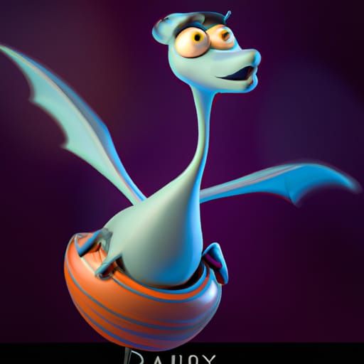 Drarry in 3D Digital Art Style